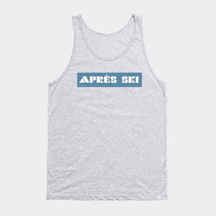 Après ski (blue) Tank Top